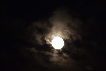 Full light of the moon
