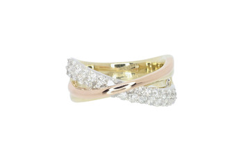  diamond ring with in gold engagement jewelery