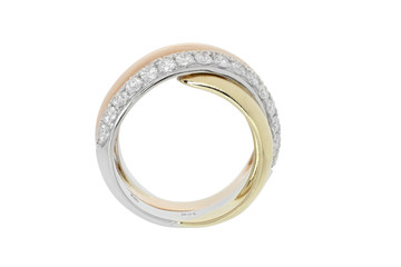  diamond ring with in gold engagement jewelery