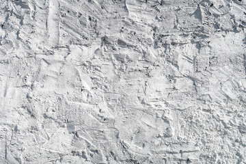 Obraz na płótnie Canvas White wall with coarse plaster