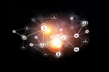 Social Networking background