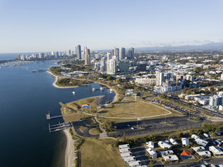 Town of Southport on Queensland's Gold Coast.