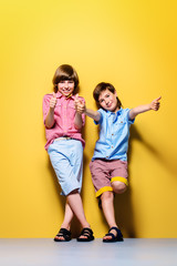 Fototapeta premium two happy boys