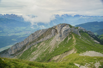 Fototapeta premium Awesome landscape over Mount Pilatus