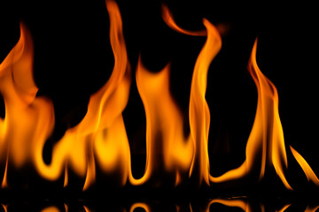 Fire flames background