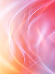 flowing lines in pastel tones