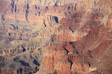 Grand Canyon National Park, in Arizona, is home to much of the immense Grand Canyon, with its layered bands of red rock revealing millions of years of geological history.