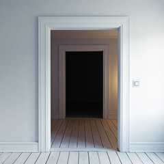 home doorway interior