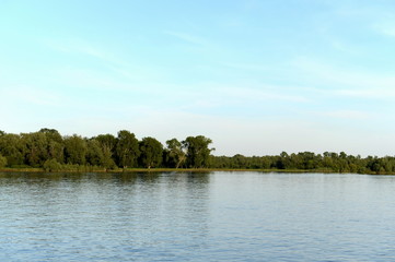 The Ob River near the city of Barnaul.