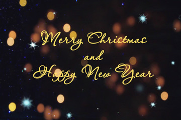 Christmas card black Christmas card Abstraction