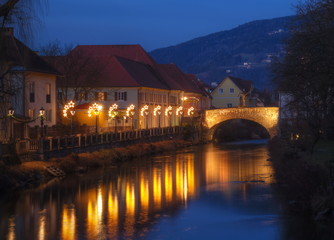 Wolfsberg, Fleischbrücke zur Adventzeit