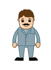 Adult Cartoon Businessman