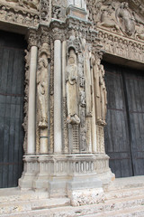 Obraz premium pilier de la cathédrale
