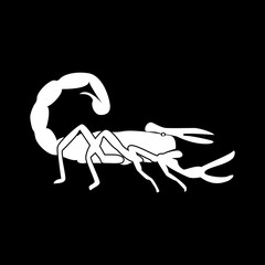 Scorpion it is icon .
