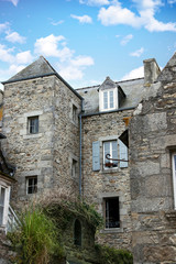 Fototapeta na wymiar Maison ancienne, Roscoff, Bretagne, Finistère, France