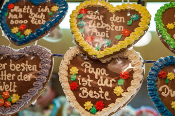 Lebkuchenherz Papa ist der beste Süssigkeiten