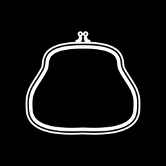 Purse it is icon .