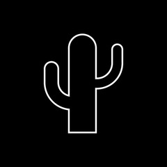Fototapeta premium Cactus it is icon .