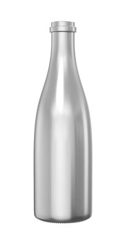 Milk Bottle Packaging  Mockup   for Design Project - Mock Up 3D illustration Isolate on White Background
