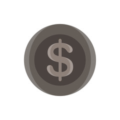 Dollar sign icon money vector illustration symbol finance currency banking business design