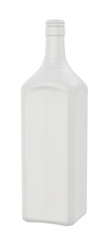 Bottle Packaging  Mockup   for Design Project - Mock Up 3D illustration Isolate on White Background
