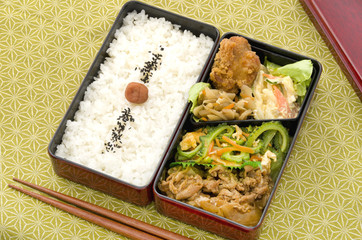 焼肉ゴーヤー弁当