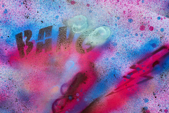 Urban graffiti Background