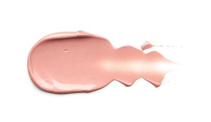 smear paint of cosmetic products