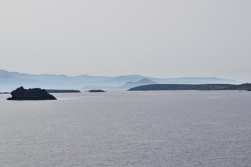Beautiful seascape  scene shot at morning time on September.