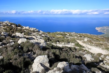 Fototapeta na wymiar Wandern auf Mallorca