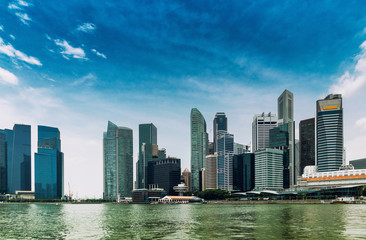 Obraz premium Singapore City