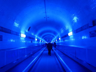Alter Elbtunnel in Hamburg, Deutschland