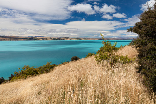 Pukaki Lake, New Zealand
