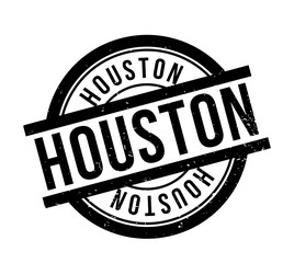 Houston rubber stamp. Grunge design with dust scratches. Effects can be easily removed for a clean, crisp look. Color is easily changed.