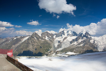Mountain view from Piz Corvatsch, Switzerland