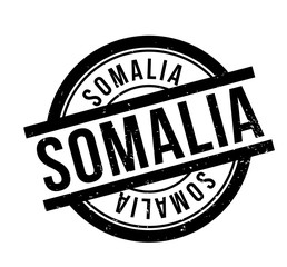 Somalia rubber stamp. Grunge design with dust scratches. Effects can be easily removed for a clean, crisp look. Color is easily changed.
