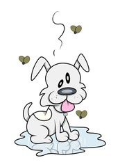Cartoon Pet Dog Vector