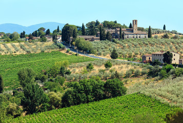 Tuscany countryside, San Gimignano, Italy