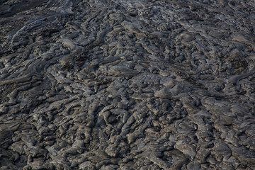 Lava at Erta Ale vulcano in remote Ethiopia