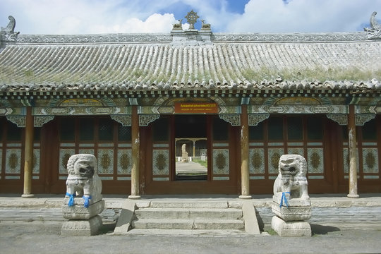 Ehem.buddhistisches Kloster in Tsetserleg, Mongolei