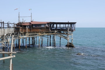 trabocco in abruzzi