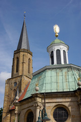 Obraz premium Wallfahrtskapelle St. Marien und Kirche St. Clemens in Telgte, Nordrhein-Westfalen