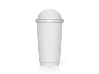 Plastic cup for your design and logo