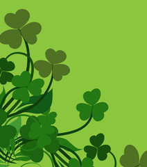 Clover Leaves Background