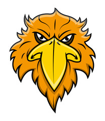 Angry Eagle Mascot Vector