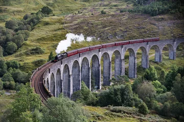 Foto auf Acrylglas Glenfinnan-Viadukt Glenfinnan Viaduct ist ein Eisenbahnviadukt in Schottland