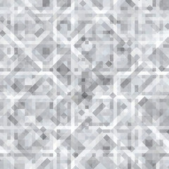 Abstract gray background of squares. Geometric texture. Halftone effect
