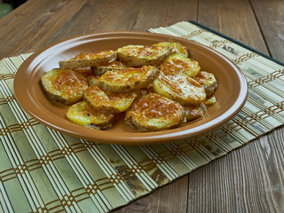 Parmesan Garlic Roasted Baby Potatoes