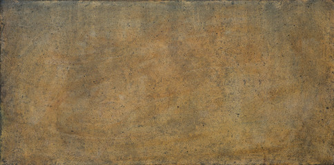 Designed grunge texture. Background of cement yellow wall