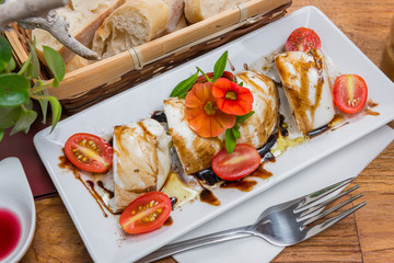 Antipasto di mozzarella  